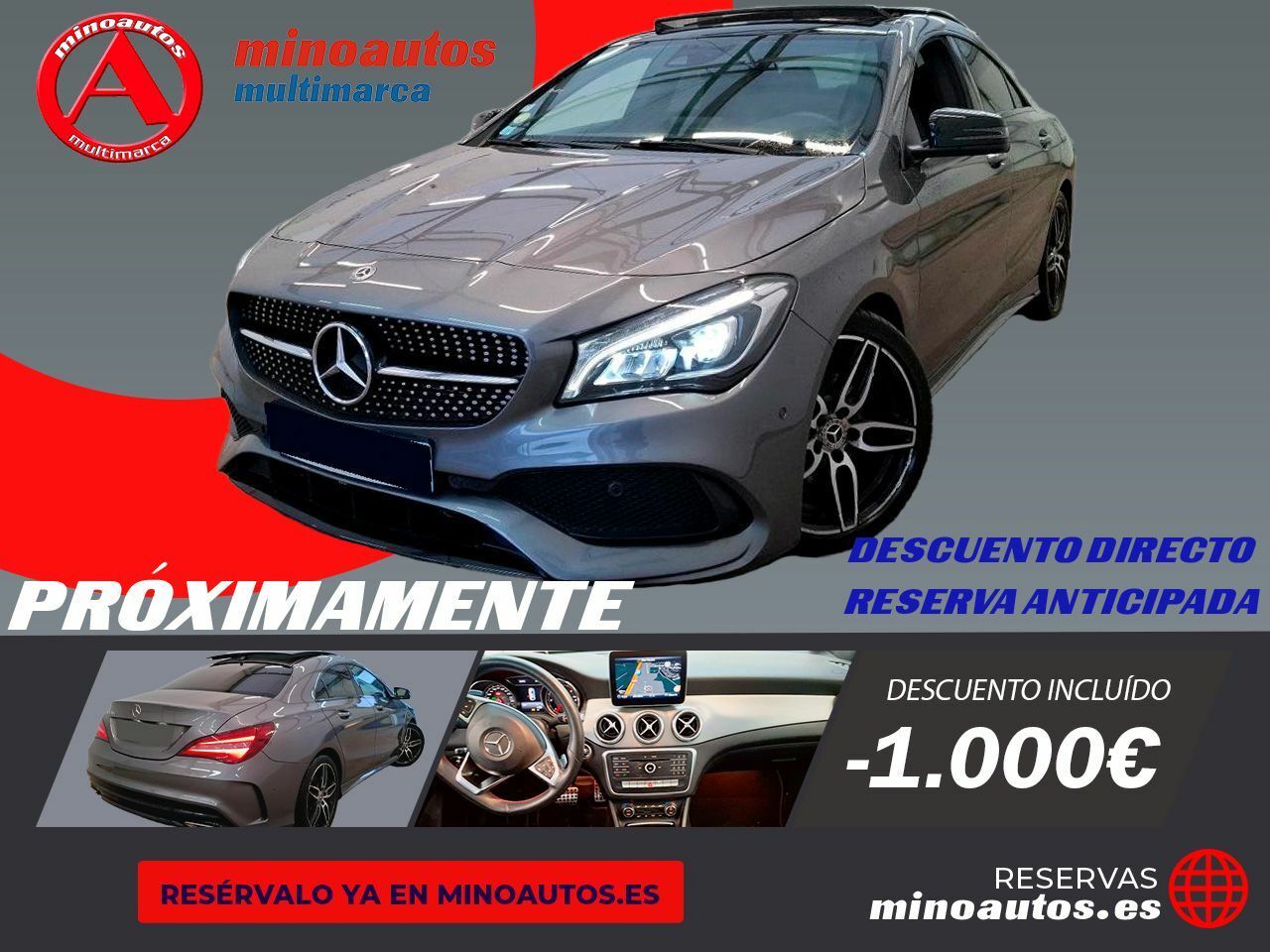 Torno  de segunda mano - mercedes cla 2019 /