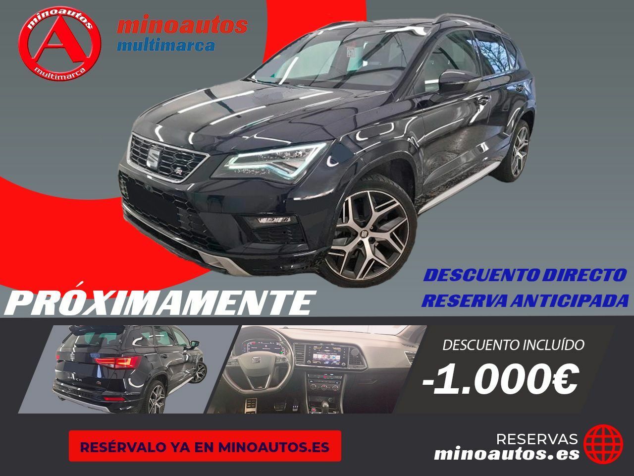 Torno  de segunda mano - seat ateca 2020 /