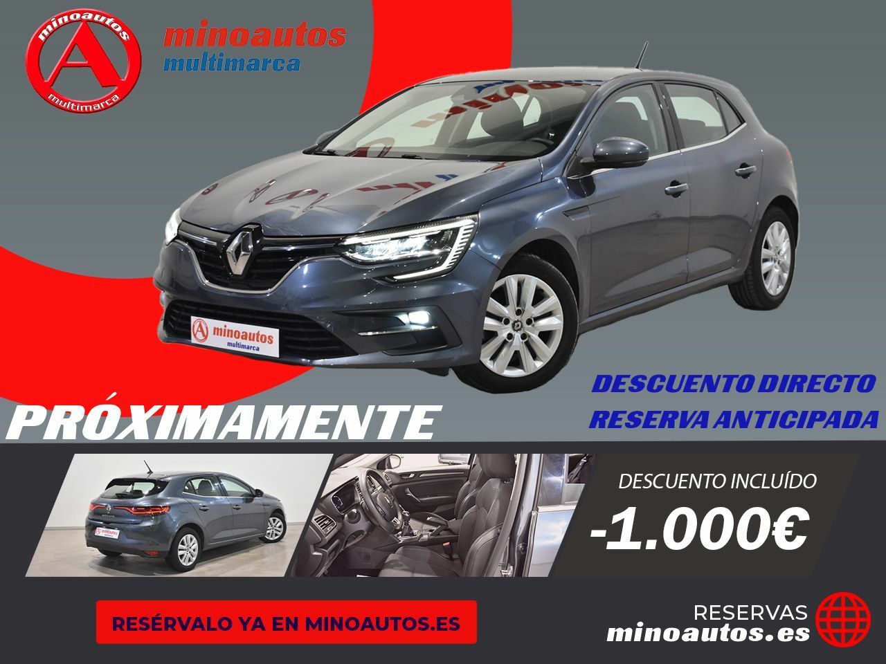 Torno  de segunda mano - renault megane 2022 /
