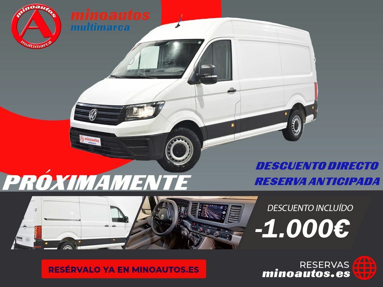 Torno  de segunda mano - volkswagen crafter 2021 /