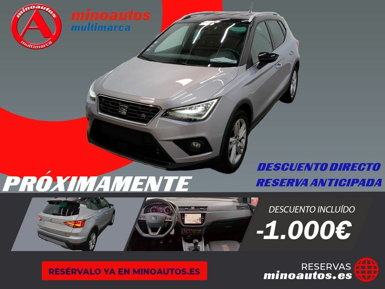 Servicios pintura  de segunda mano - seat arona 2019 /
