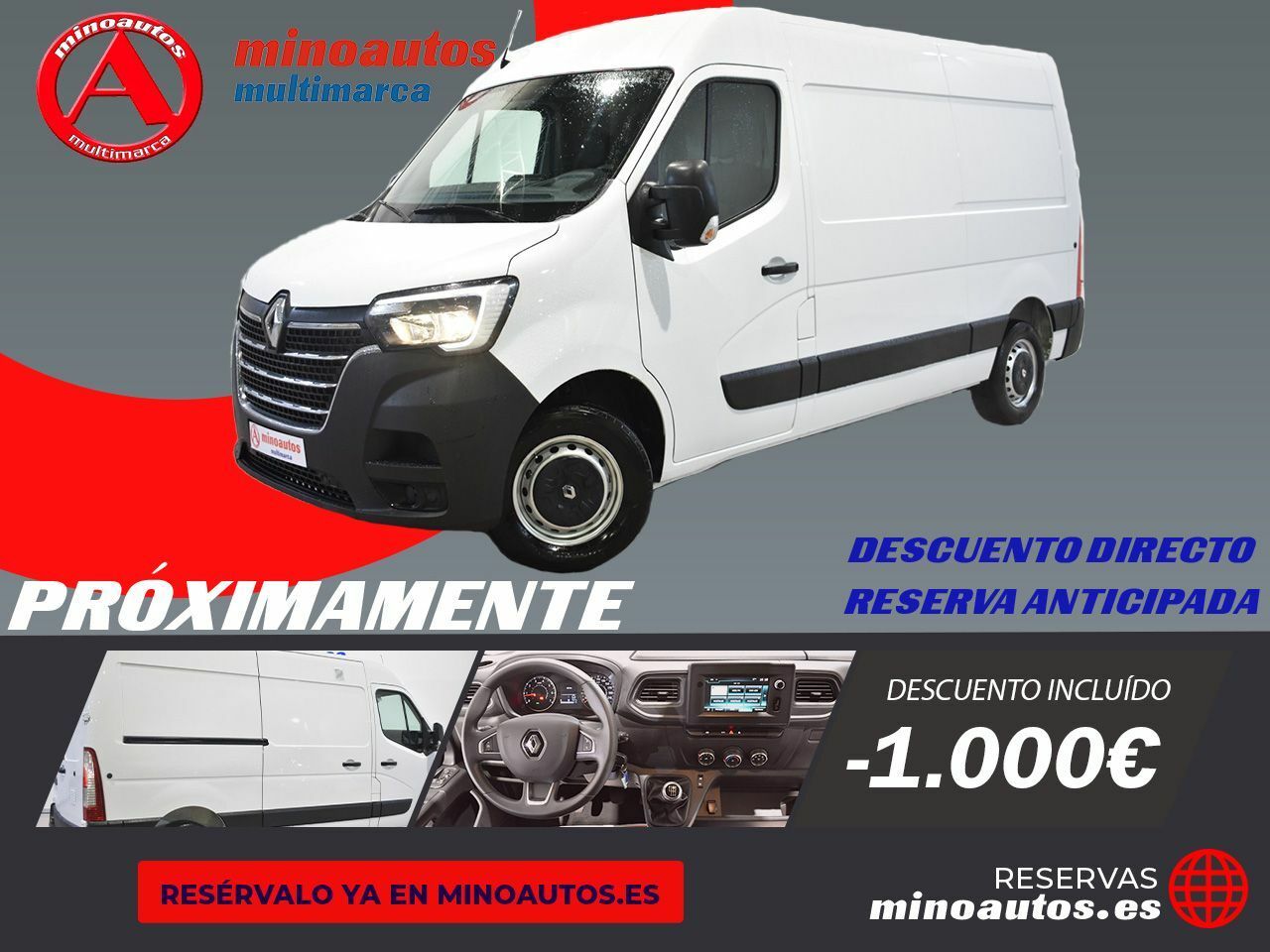 Limpiezas integrales  de segunda mano - renault master 2022 /