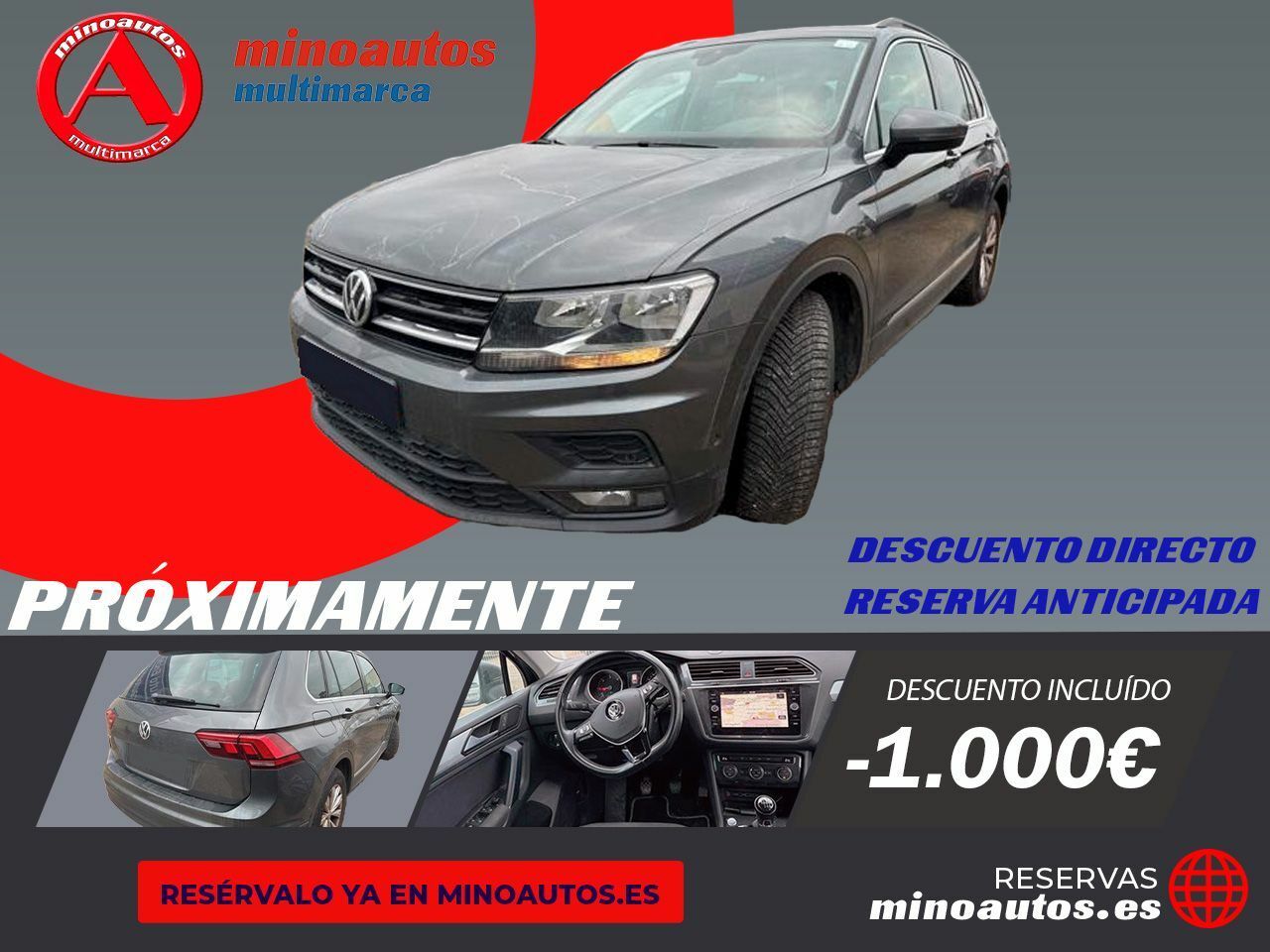 Regulador buceo  de segunda mano - volkswagen tiguan 2019 /