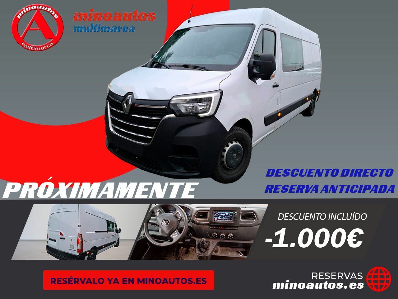 Parking coche  de segunda mano - opel movano 2021 /