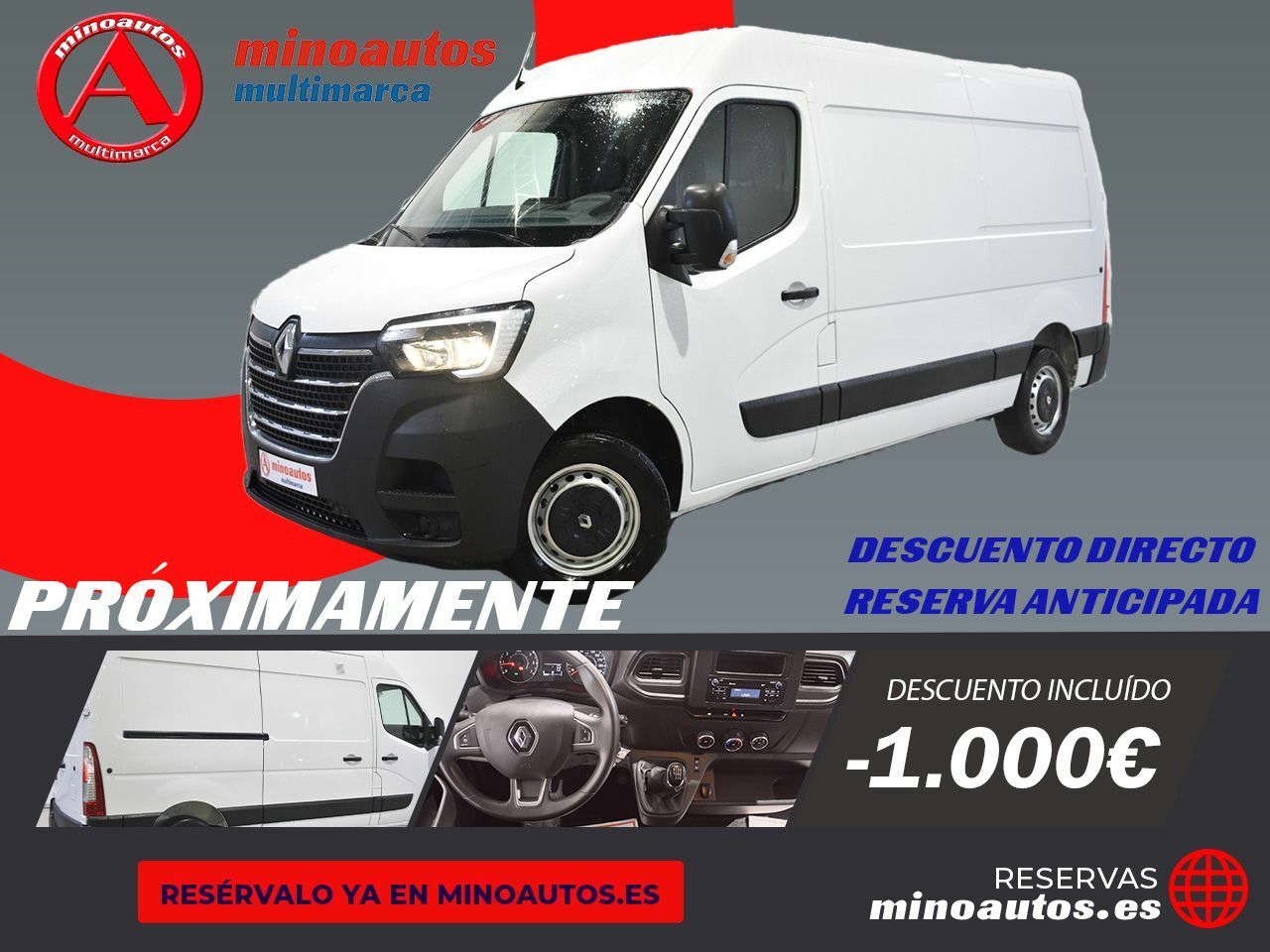Renault master usb  de segunda mano - renault master 2020 /