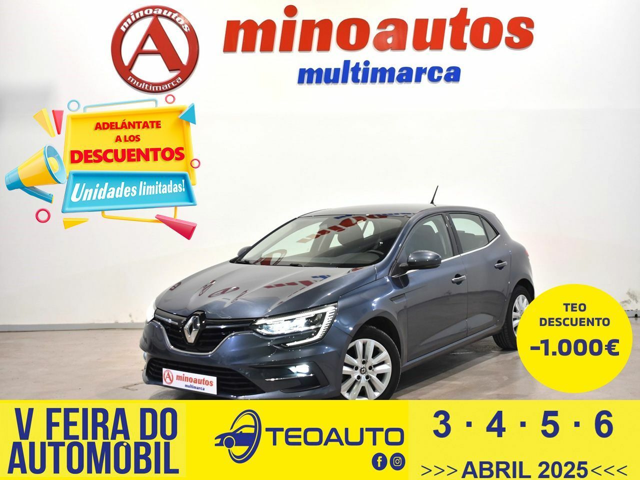 Tractor pasquali  de segunda mano - renault megane 2022 /