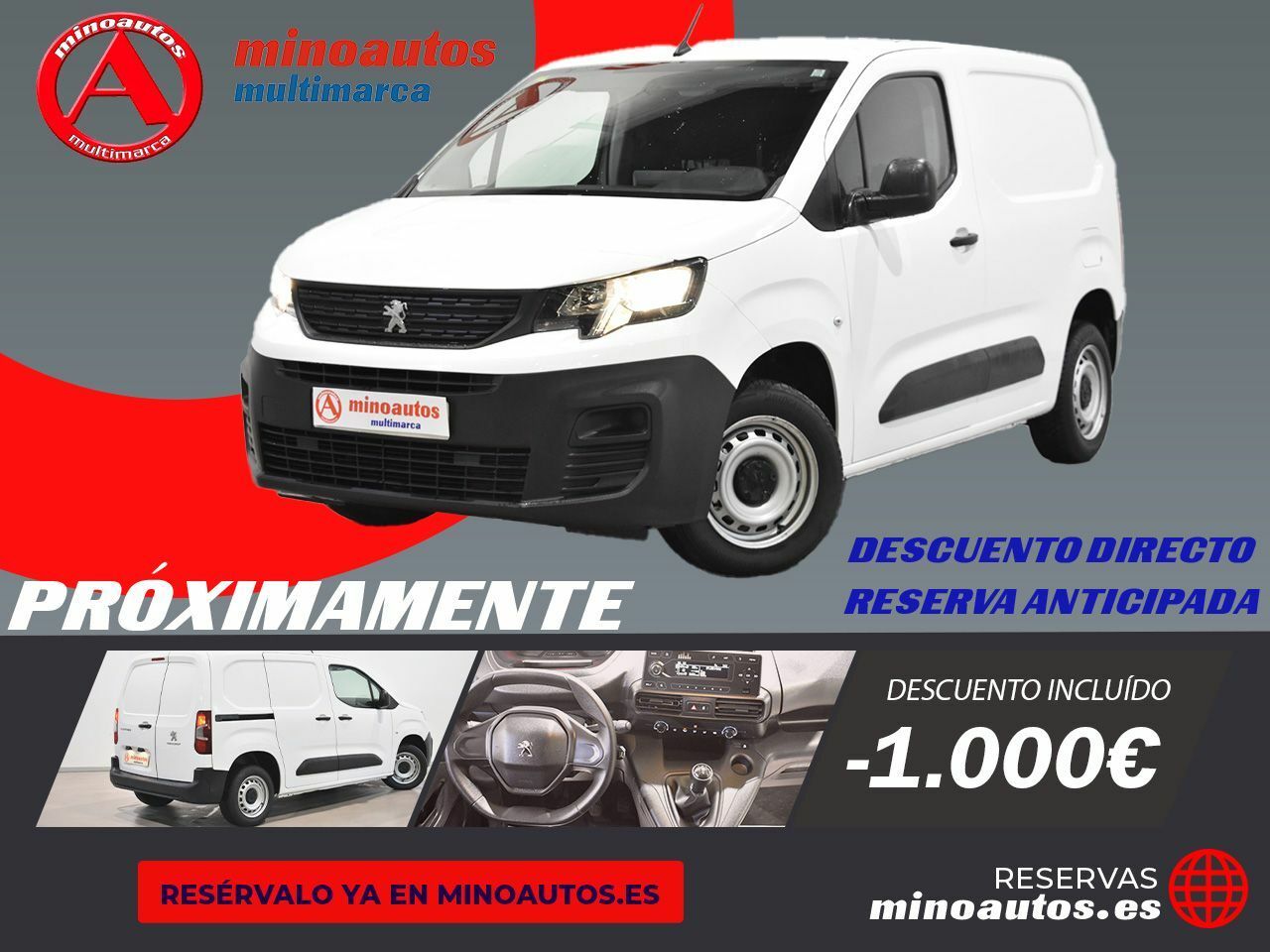 Tractor pasquali  de segunda mano - peugeot partner 2021 /