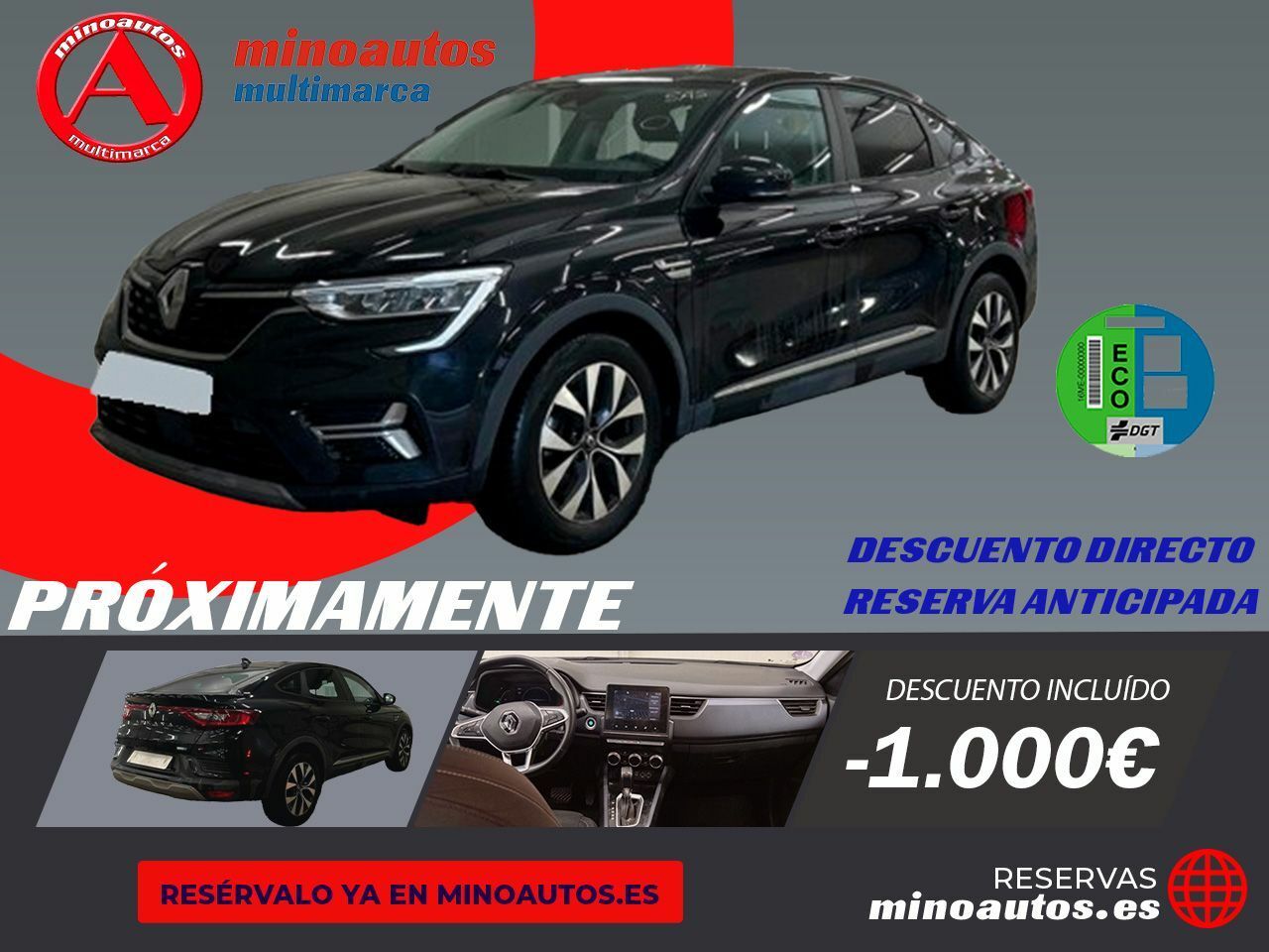 Tractor pasquali  de segunda mano - renault arkana 2021 /