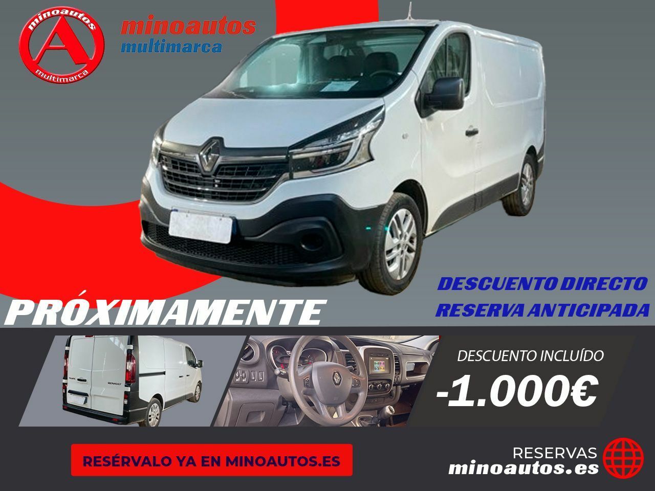 Tractor pasquali  de segunda mano - renault trafic 2021 /