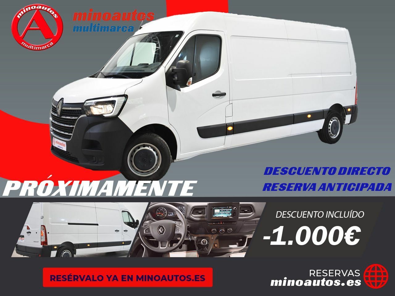 Tractor pasquali  de segunda mano - renault master 2022 /