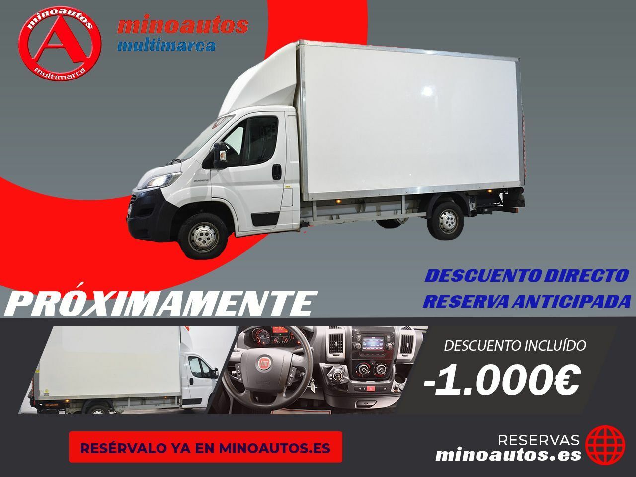 Tractor pasquali  de segunda mano - fiat ducato 2020 /