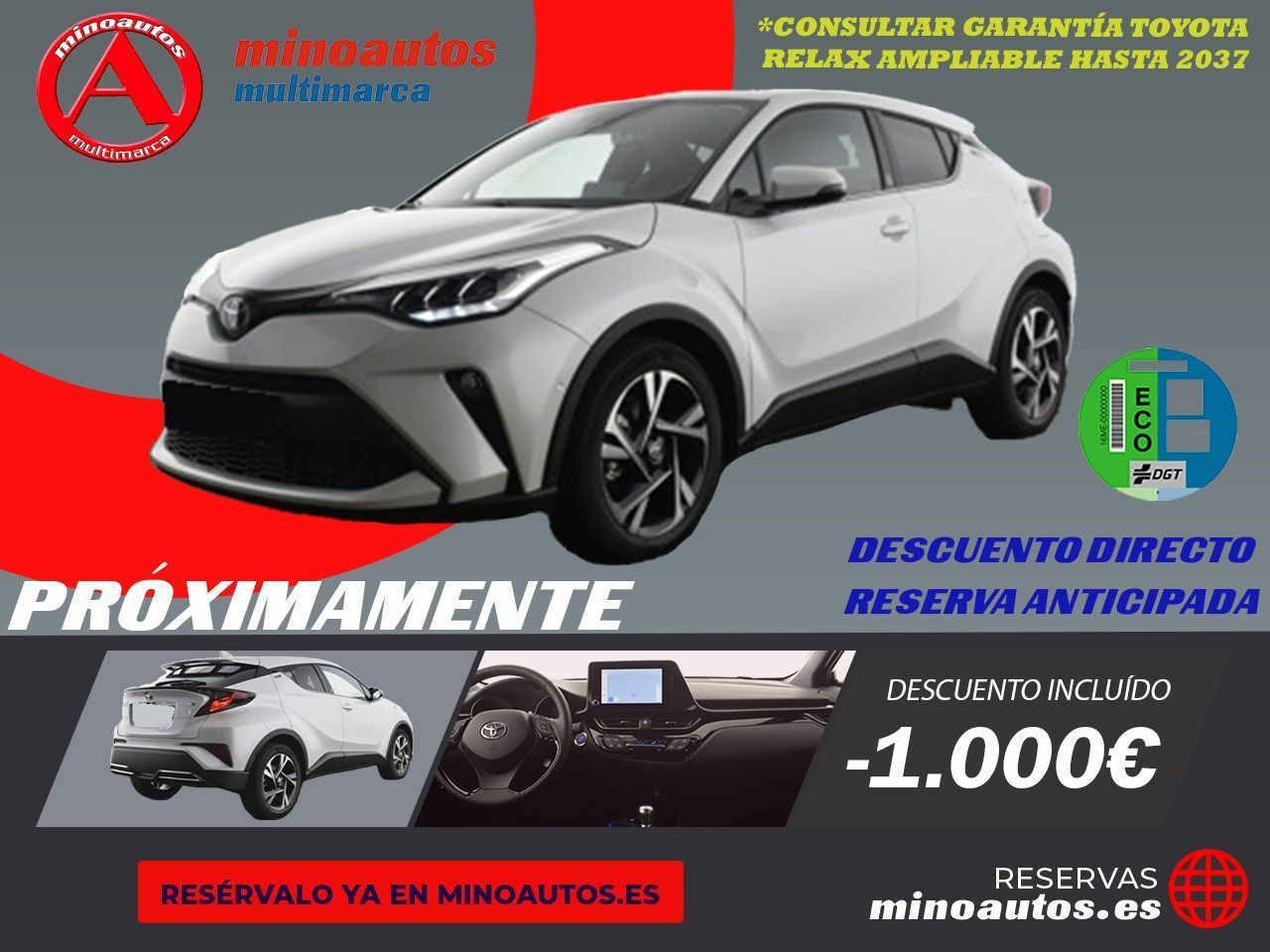 Tractor pasquali  de segunda mano - toyota c-hr 2022 /