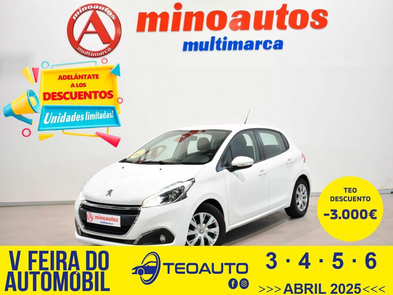 Tractor pasquali  de segunda mano - peugeot 208 2019 /