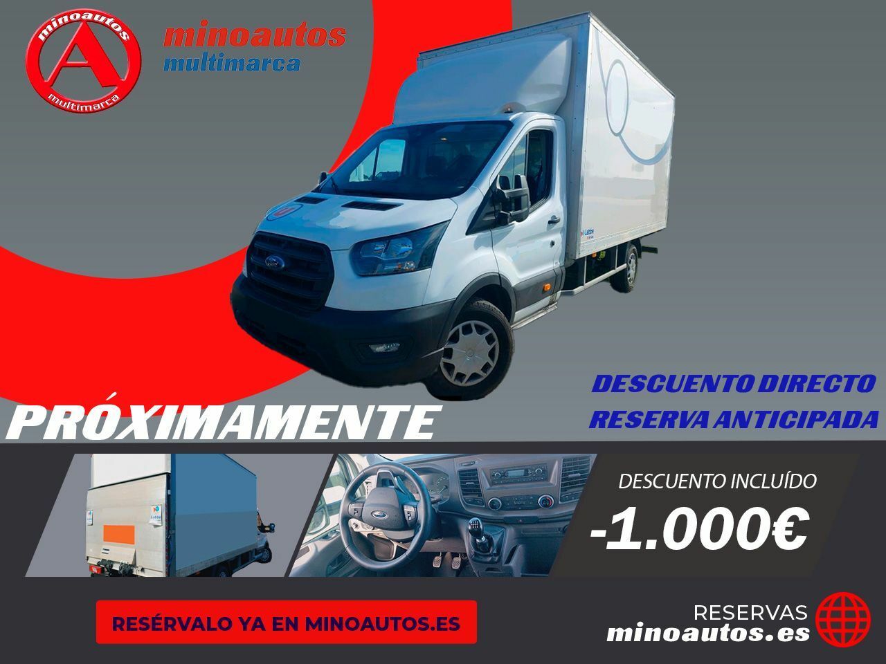 Carretillas elevadoras 4x4  de segunda mano - ford transit 2022 /