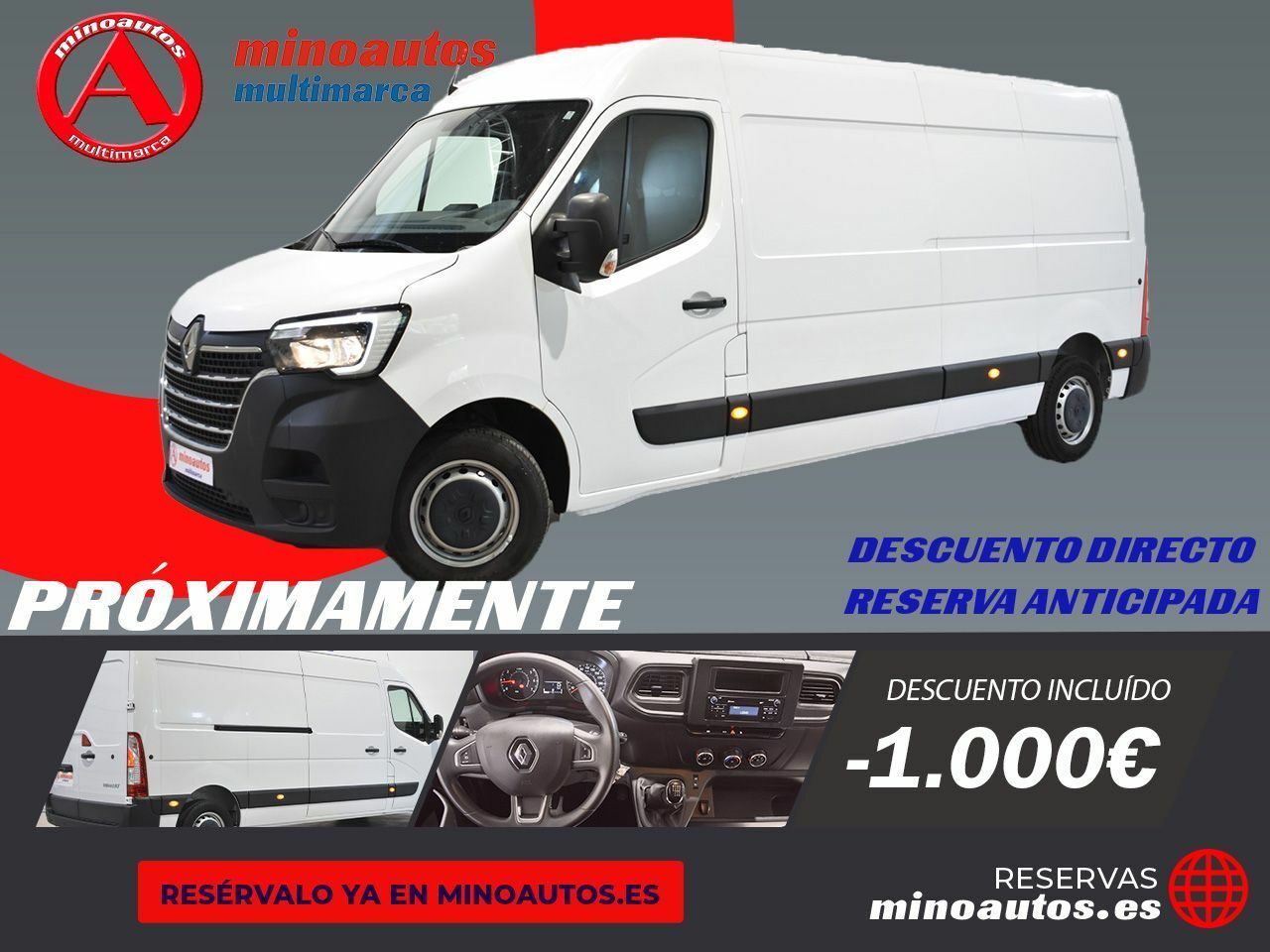 Tractor pasquali  de segunda mano - renault master 2021 /