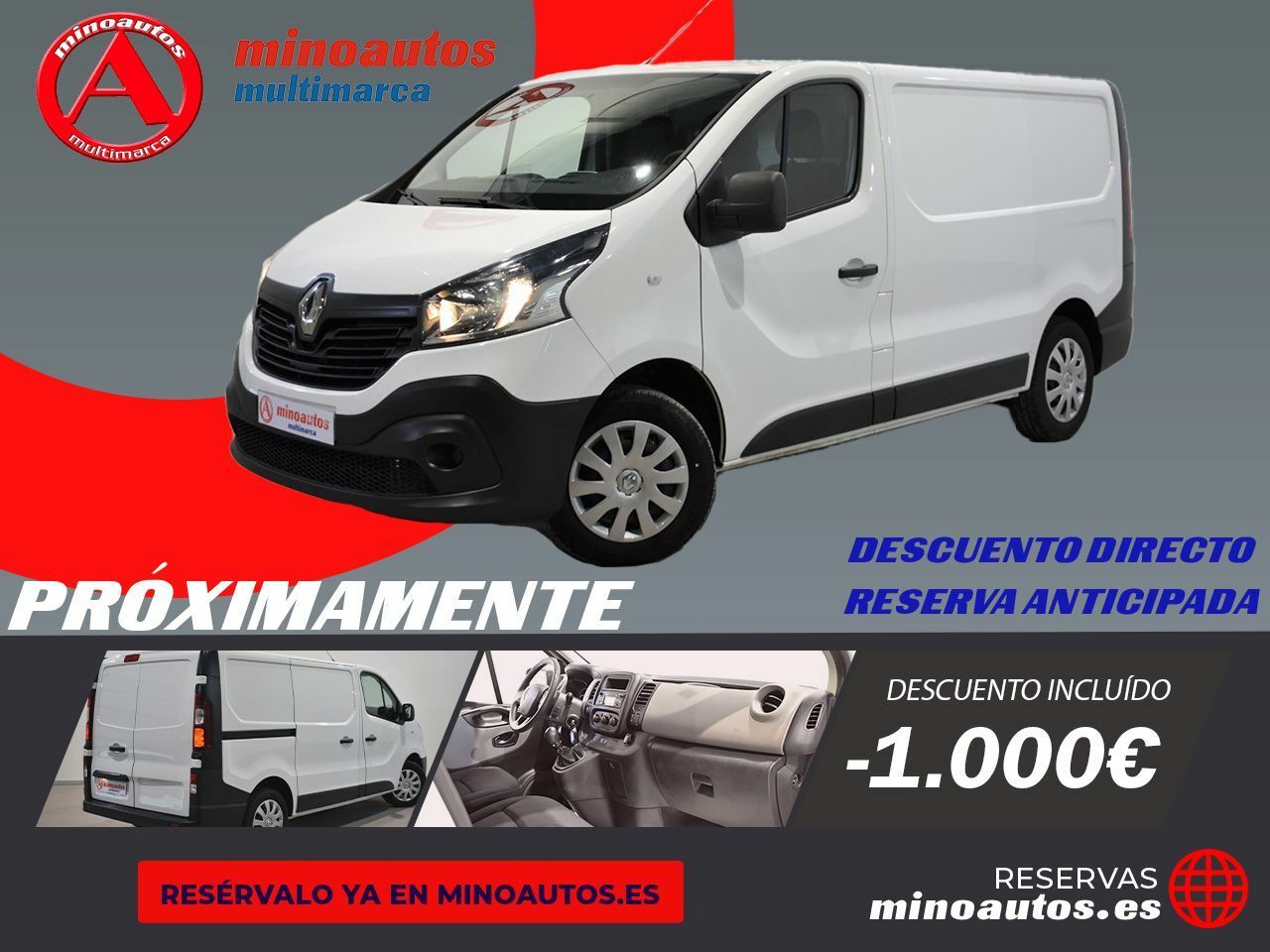 Tractor pasquali  de segunda mano - renault trafic 2019 /
