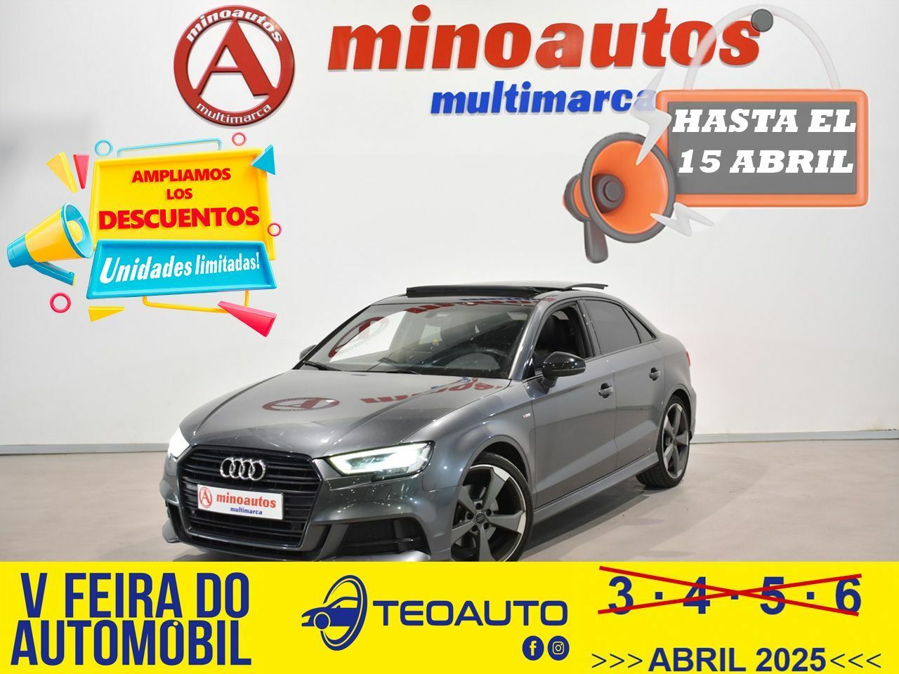Tractor pasquali  de segunda mano - audi a3 2019 /