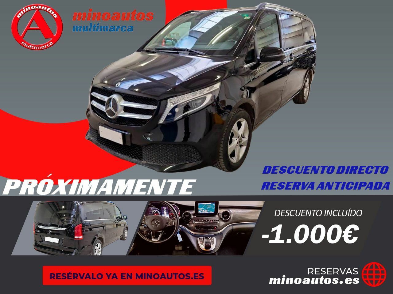 Tractor pasquali  de segunda mano - mercedes clase v 2020 /