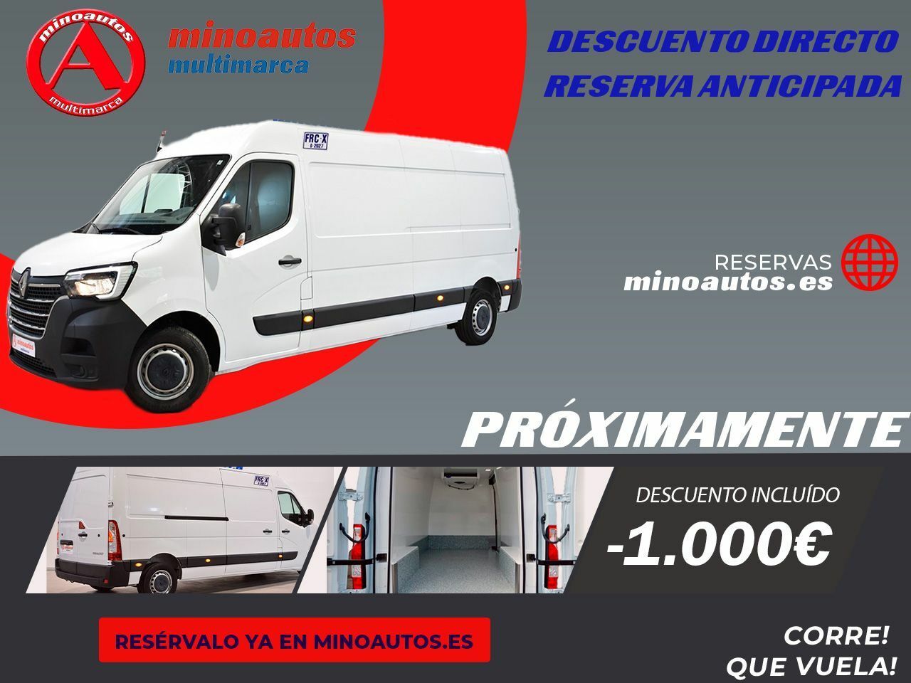 Vitrinas frio  de segunda mano - renault master 2022 /