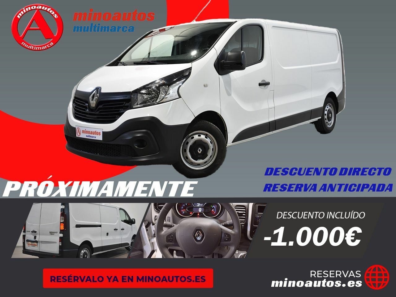 Tractor pasquali  de segunda mano - renault trafic 2021 /