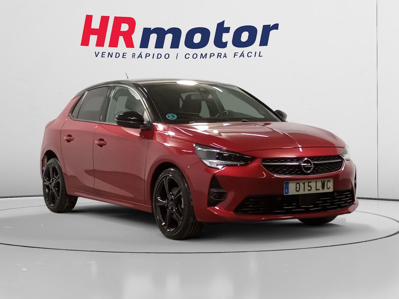 Opel corsa 2019 rojo  de segunda mano - opel corsa 2022 /