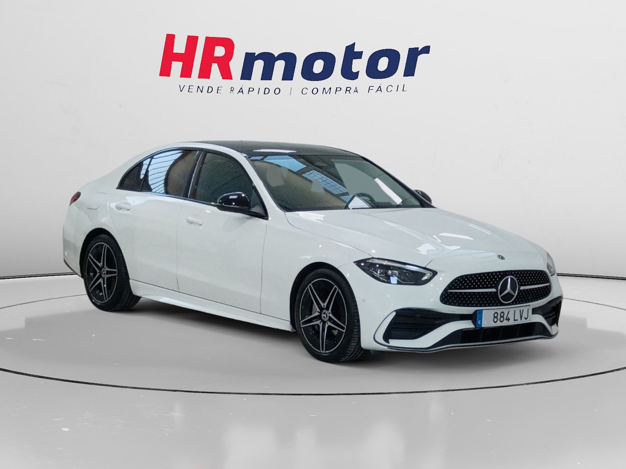 Coche hibrido mbux  de segunda mano - mercedes clase c 2021 /