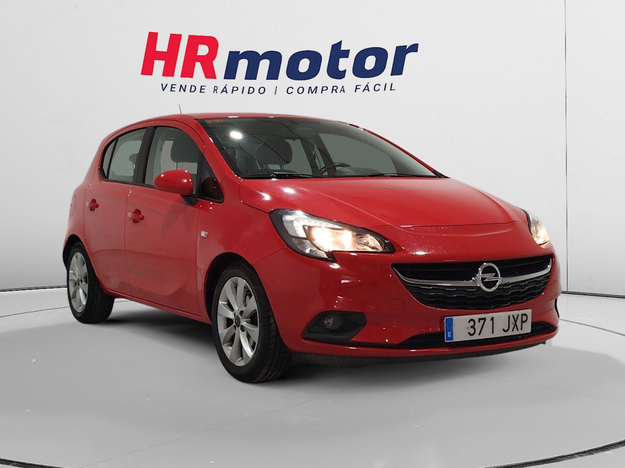 Opel astra rojo  de segunda mano - opel corsa 2017 /
